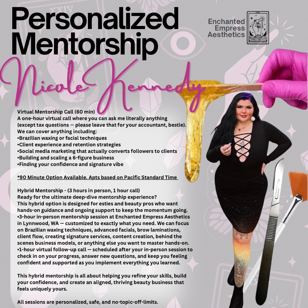 Personlized Mentorship with Nicole