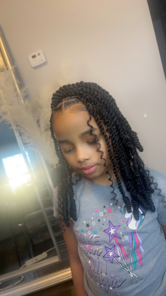 Kiddie Invisible Locs at Tasha Mac in Chicago, IL