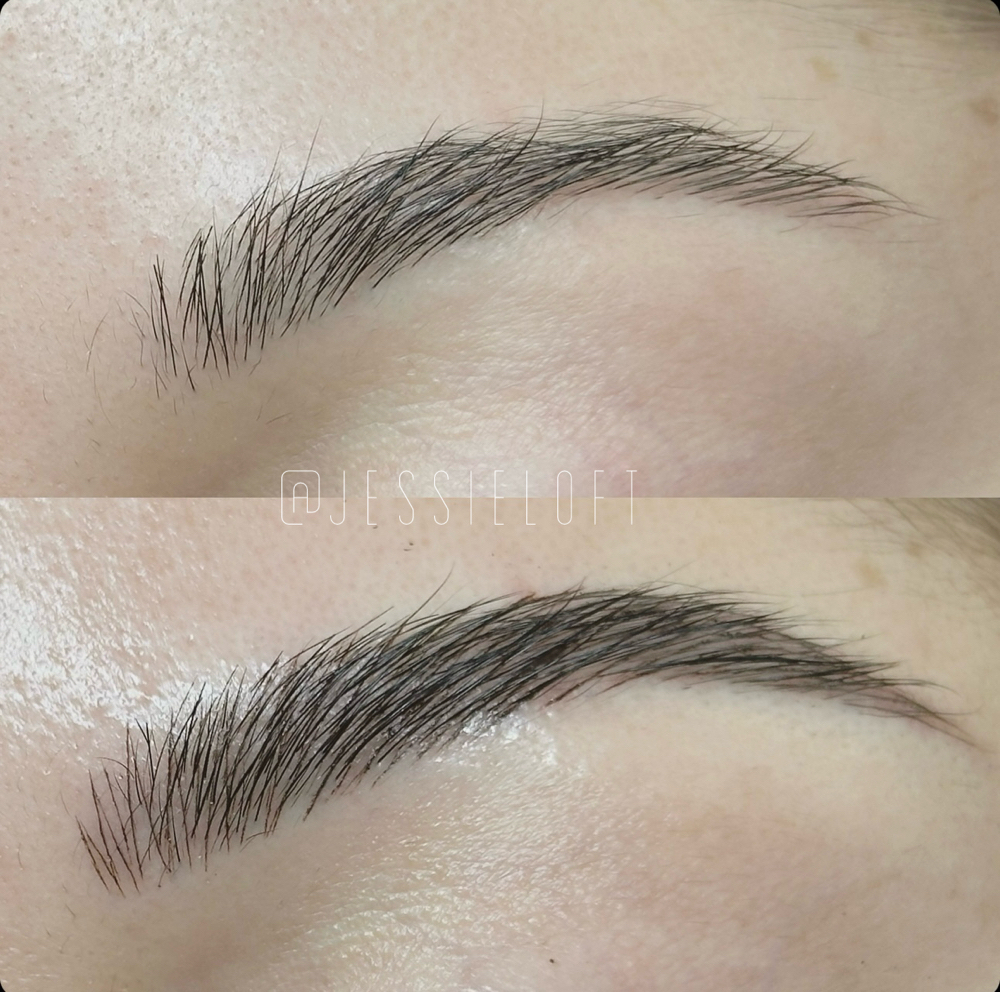 Microblading Yearly Follow Up with Jessie