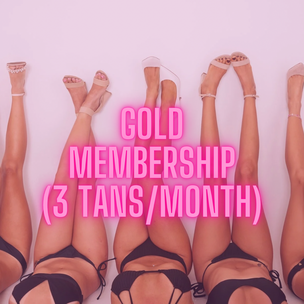 The Gold Membership (3 Tans/month)