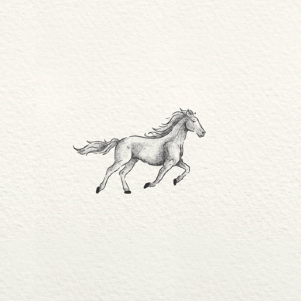 Horse at Bear Angel Tattoo in Vandalia, OH