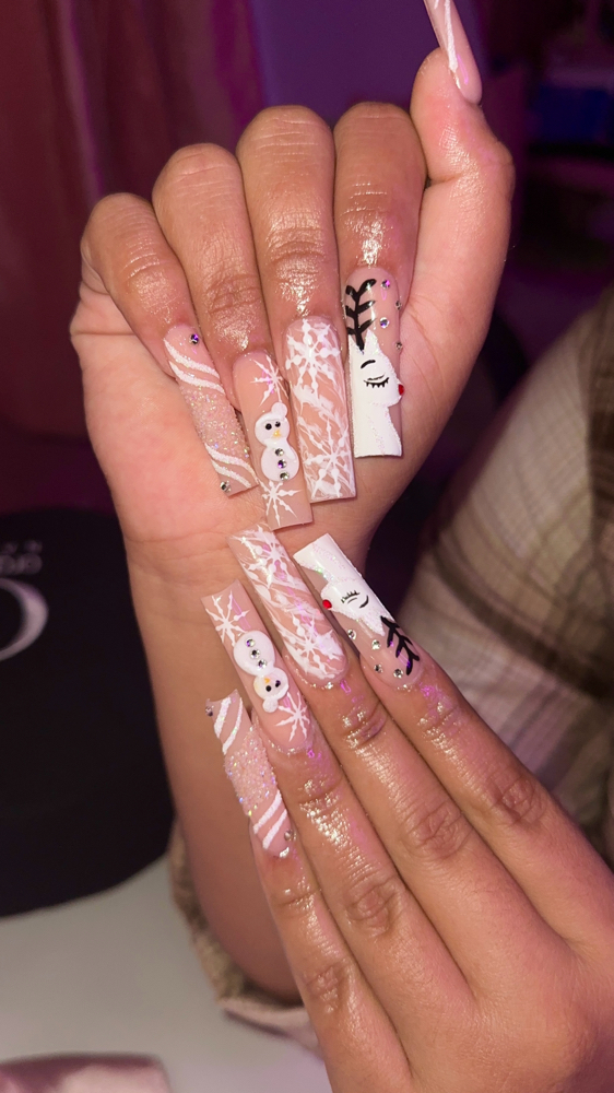 XXL Acrylic Nails|Read Description