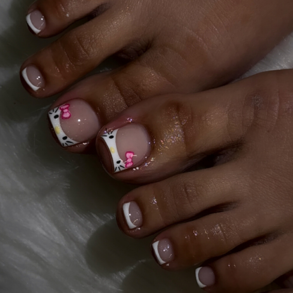 gel toes at nailzbyamyyy in cedar park, TX