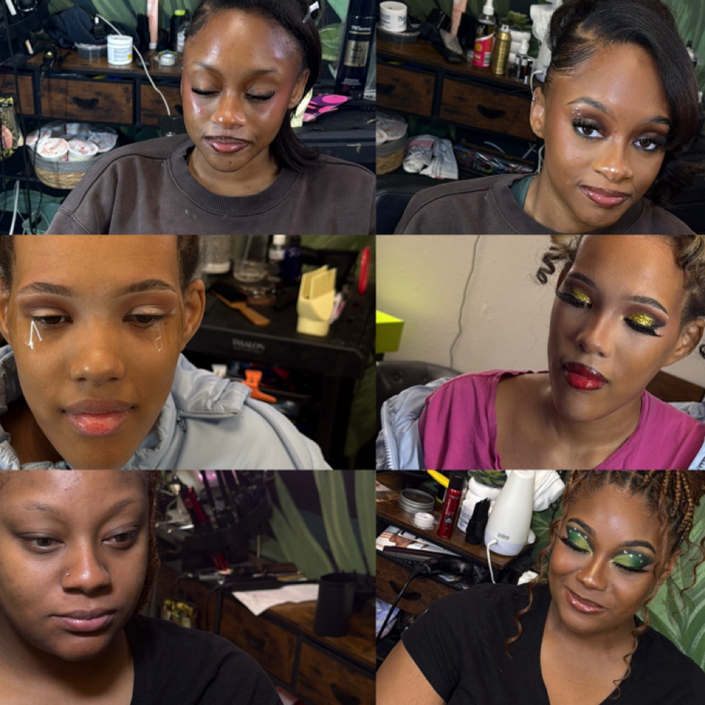Makeup at Rich Girlz Hair Experience by Zach in Sulphur Springs, TX