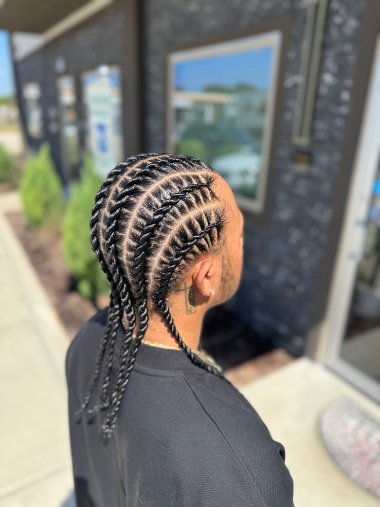 6 Flat Rope Twists