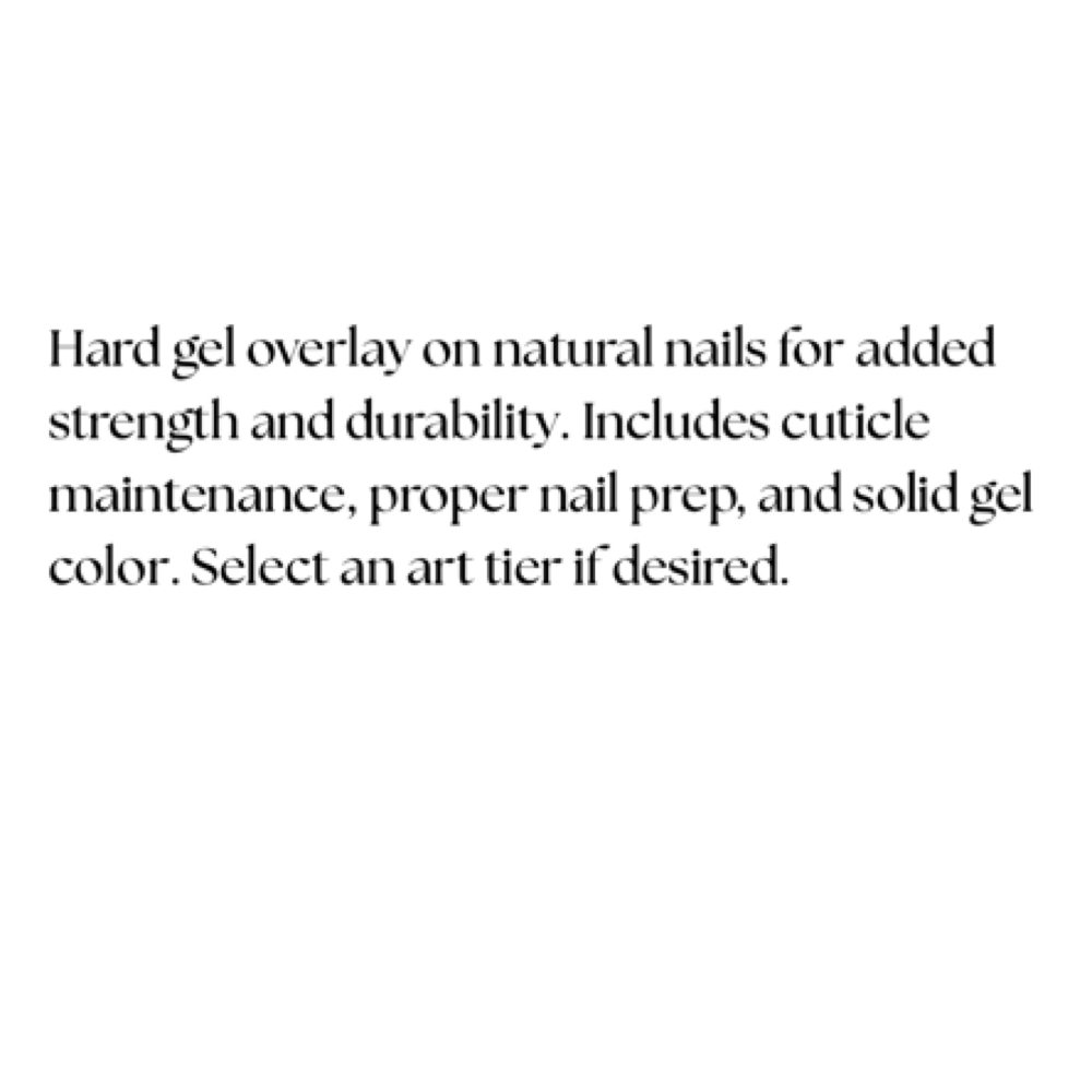 Hard Gel Overlay at Social Hair Co in Batesville, MS