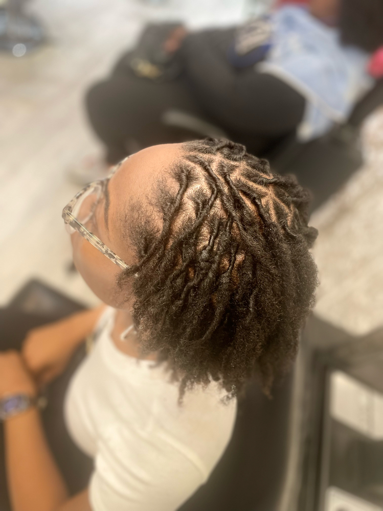 Loc Retwist at House of Healthy Hair in Merrillville, IN