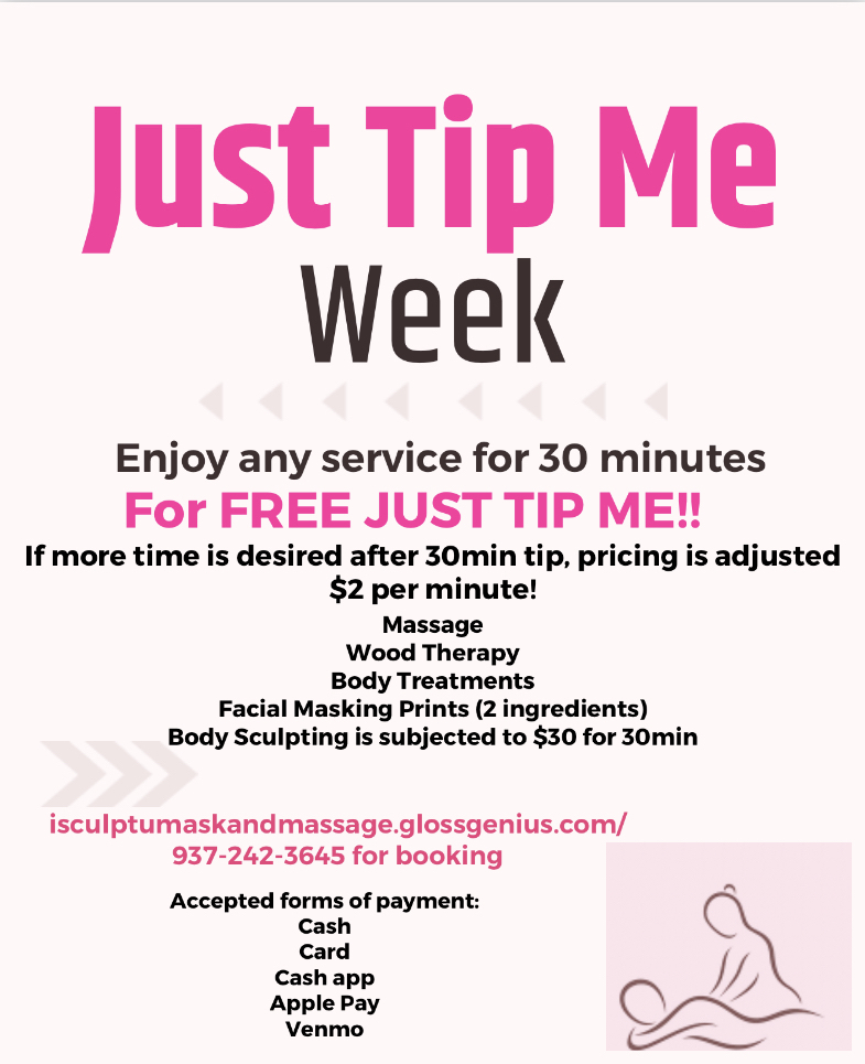 Just Tip Me Week