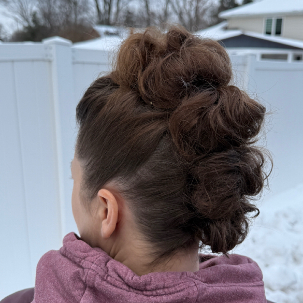 Styling at Hair with Ceci in Okemos, MI