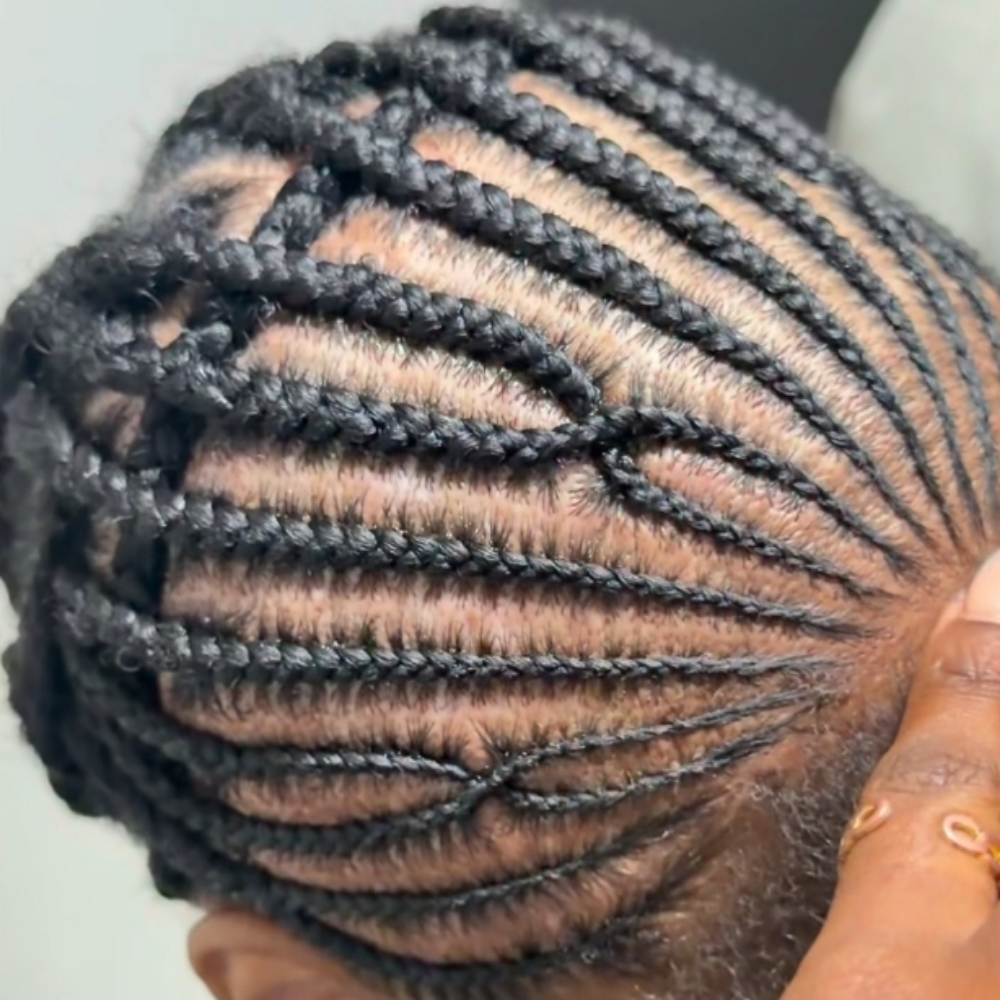 Design Front(only) Braids at Hair Designs by BB in Charlotte, NC