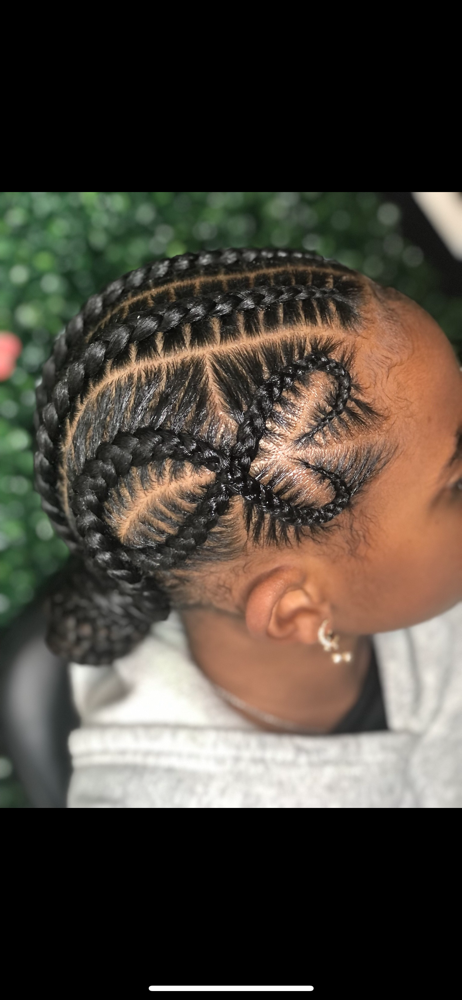 Freestyle Feedin Up To 6 Braids