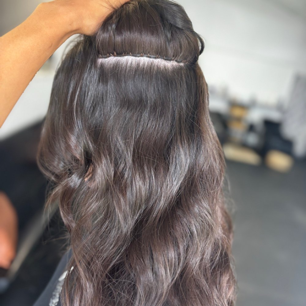 Weft Move Up (three Rows) at Salon 1201 in Blackshear, GA