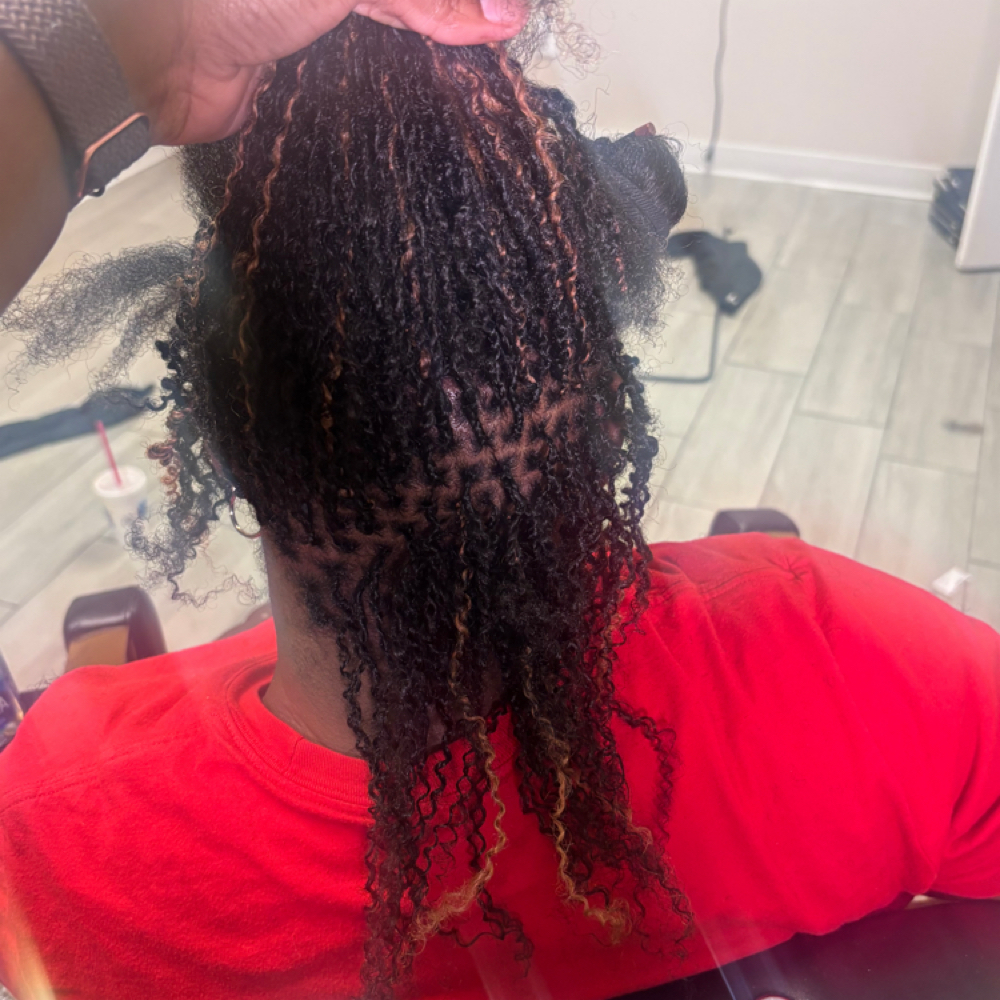 Micro Locs at TouchedByAnAngel in Ruskin, FL