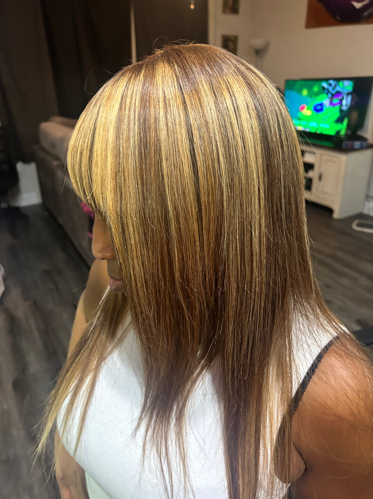 Basic Sew In with leave out