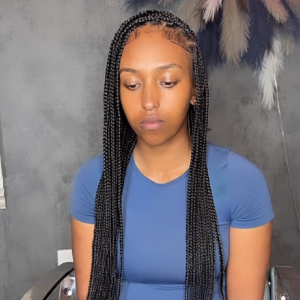 Smedium Knotless Braids at Miracles by Mia in Phoenix, AZ
