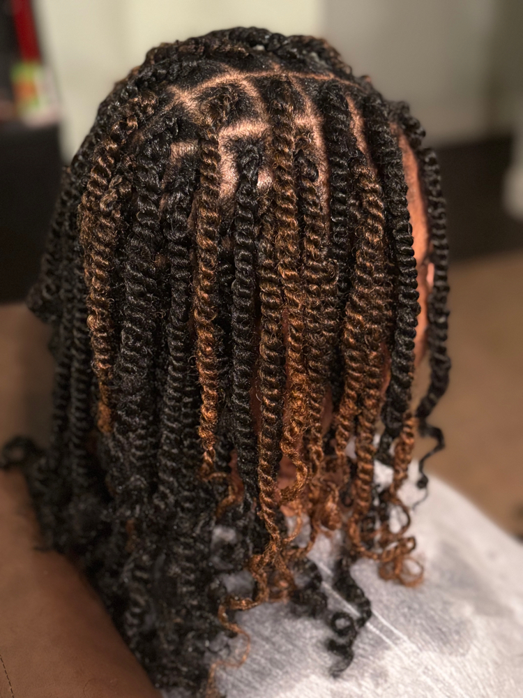 Kinky Twists at ManeLine Hair Studio in Dallas, TX