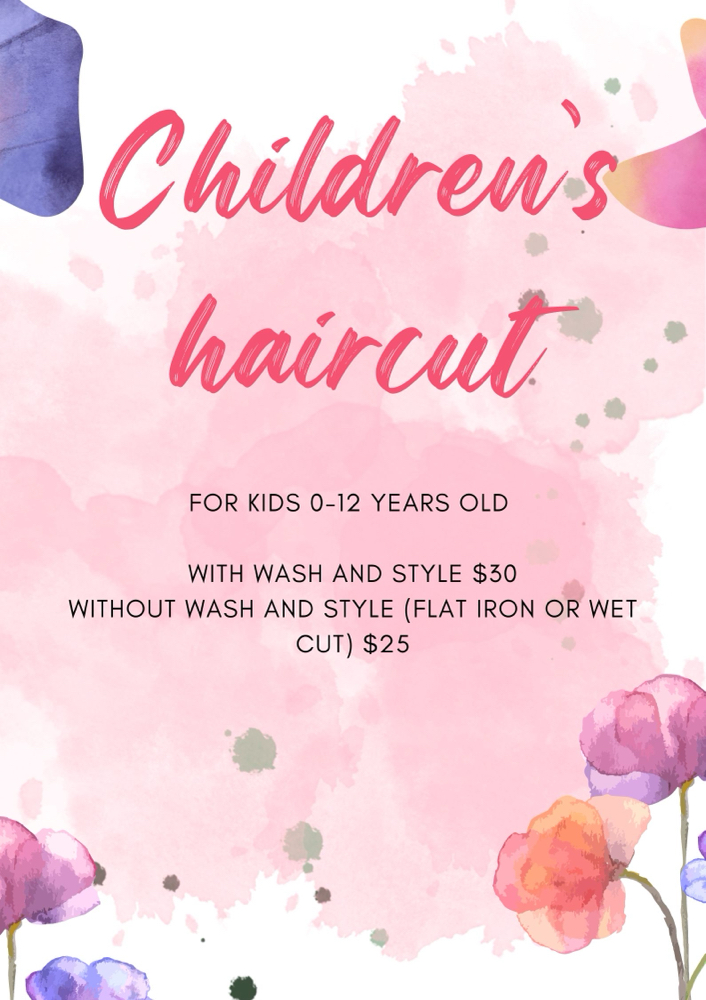 Childrens Haircut