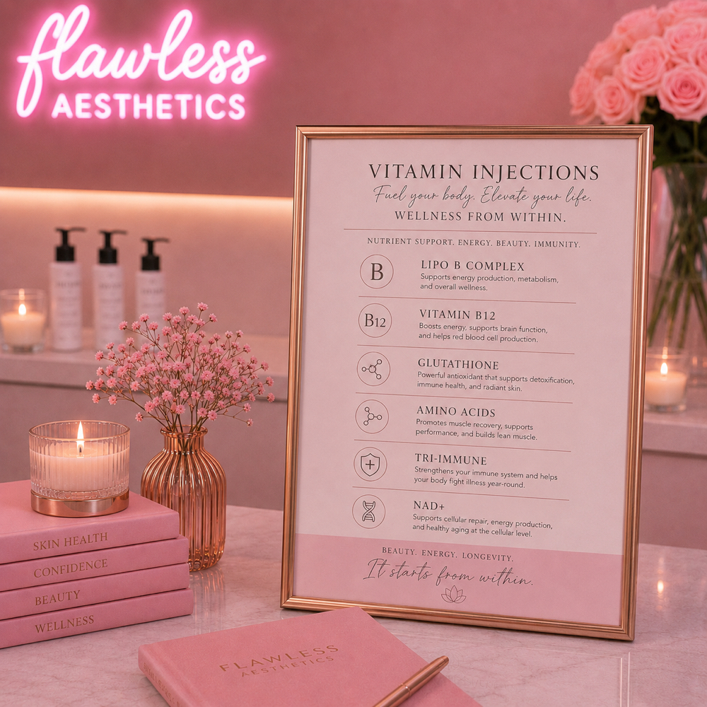 Vitamin Wellness Injections at Flawless Aesthetics by Amanda in Texarkana, TX
