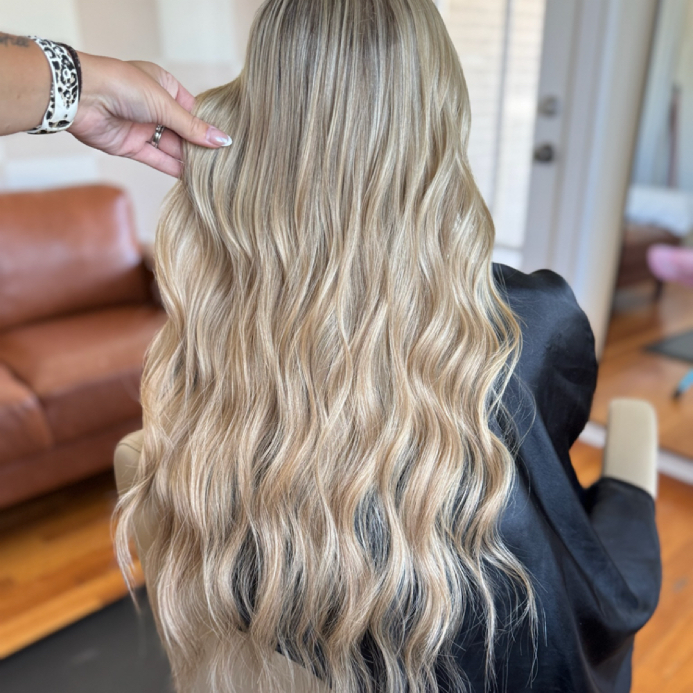 Extensions Install at Sunkissed Beauty by Jay in Midland, TX