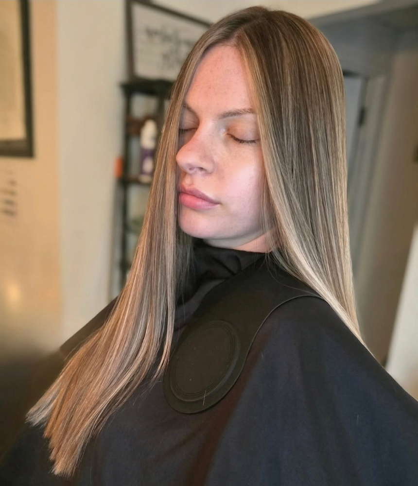 Partial Foil + Toner