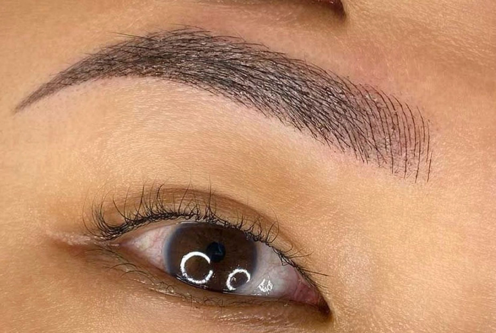 Combo brows at Lianas Beauty Haven Studio in saint james, NY