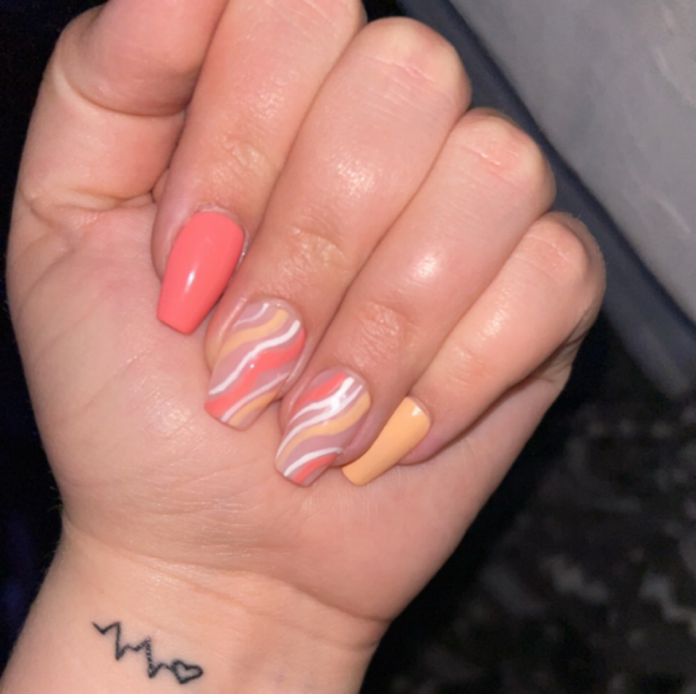 Gel-X Set With Teir 2 Nail Art at Nails by Hannah LLC in Fond du Lac, WI