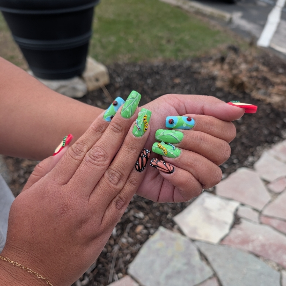 Acrylic Full Set at Studio1422 in New Holstein, WI