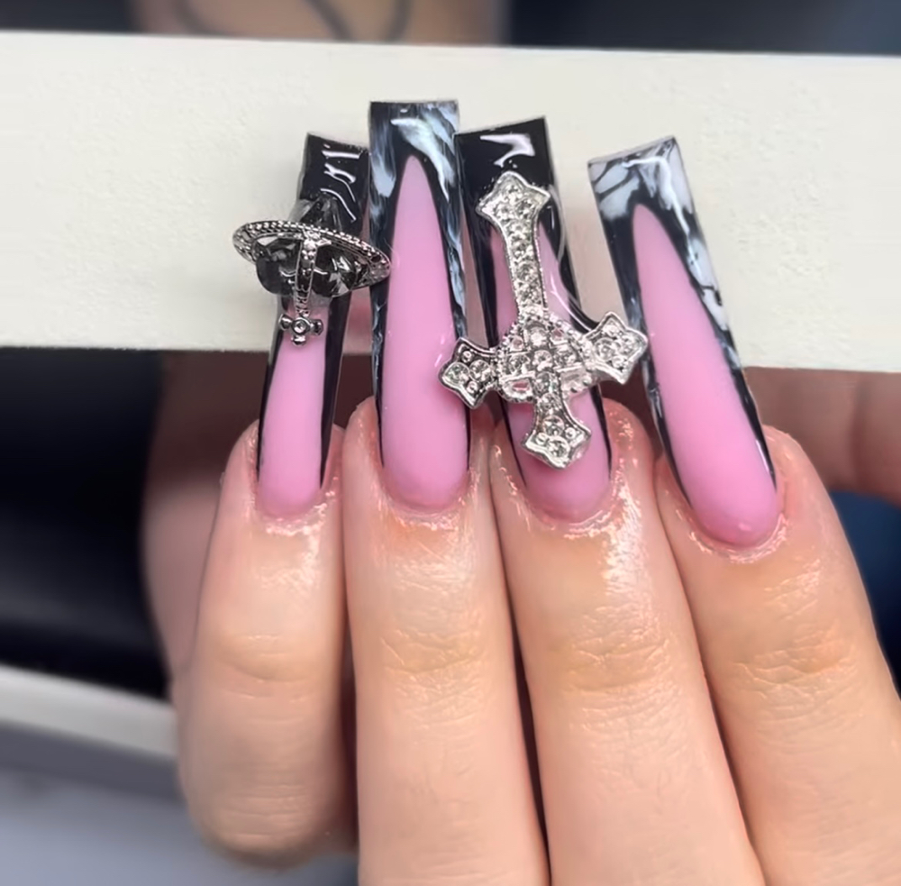 XL Acrylic Nails