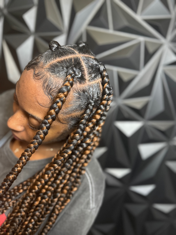 Jumbo Knotless Braids