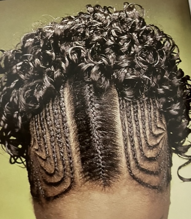 Braided Front For Half Wigs