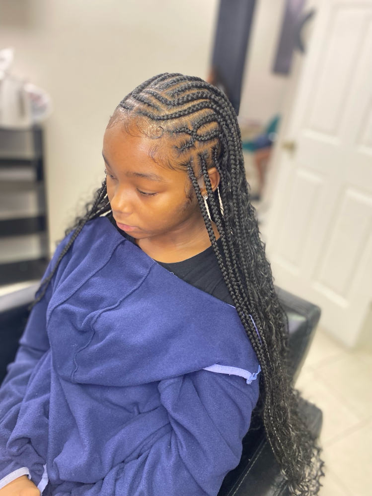 Boho- Braids &Knotless Kids(10-12)