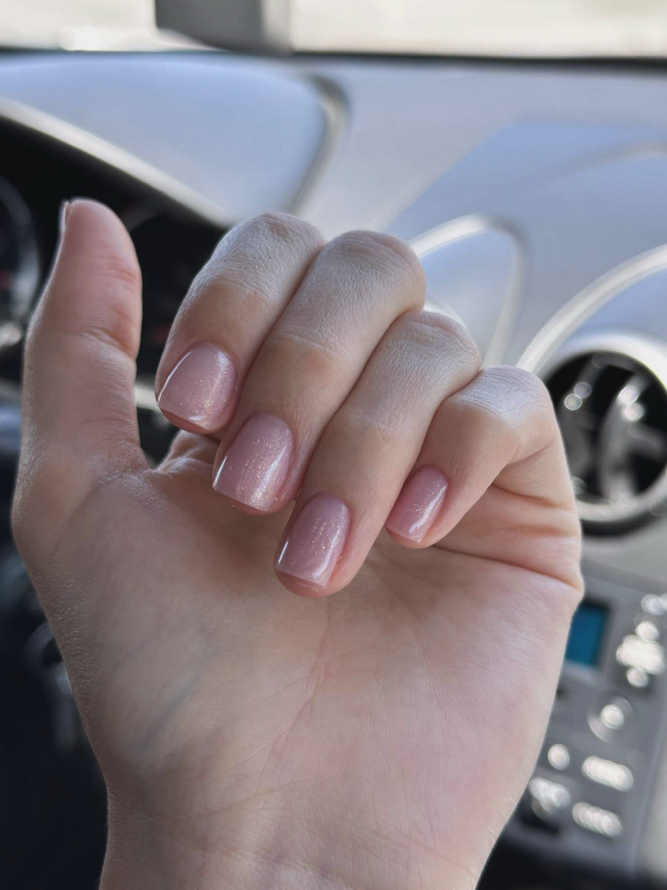 Dip/Acrylic Transition To Hard Gel at Nails Art by Polina Yerofeyeva in Monterey, CA