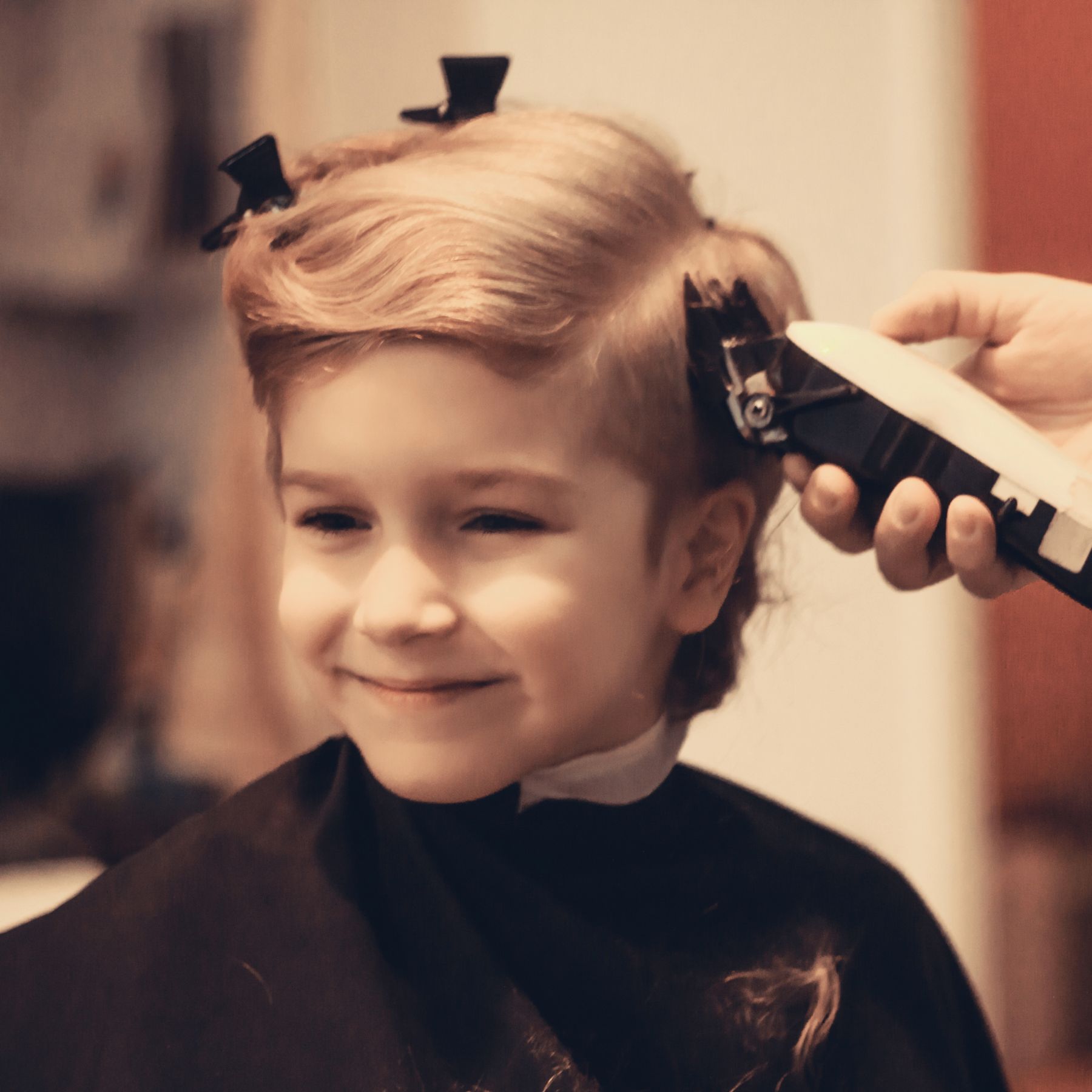 Kids Barber Cut w/Natalie