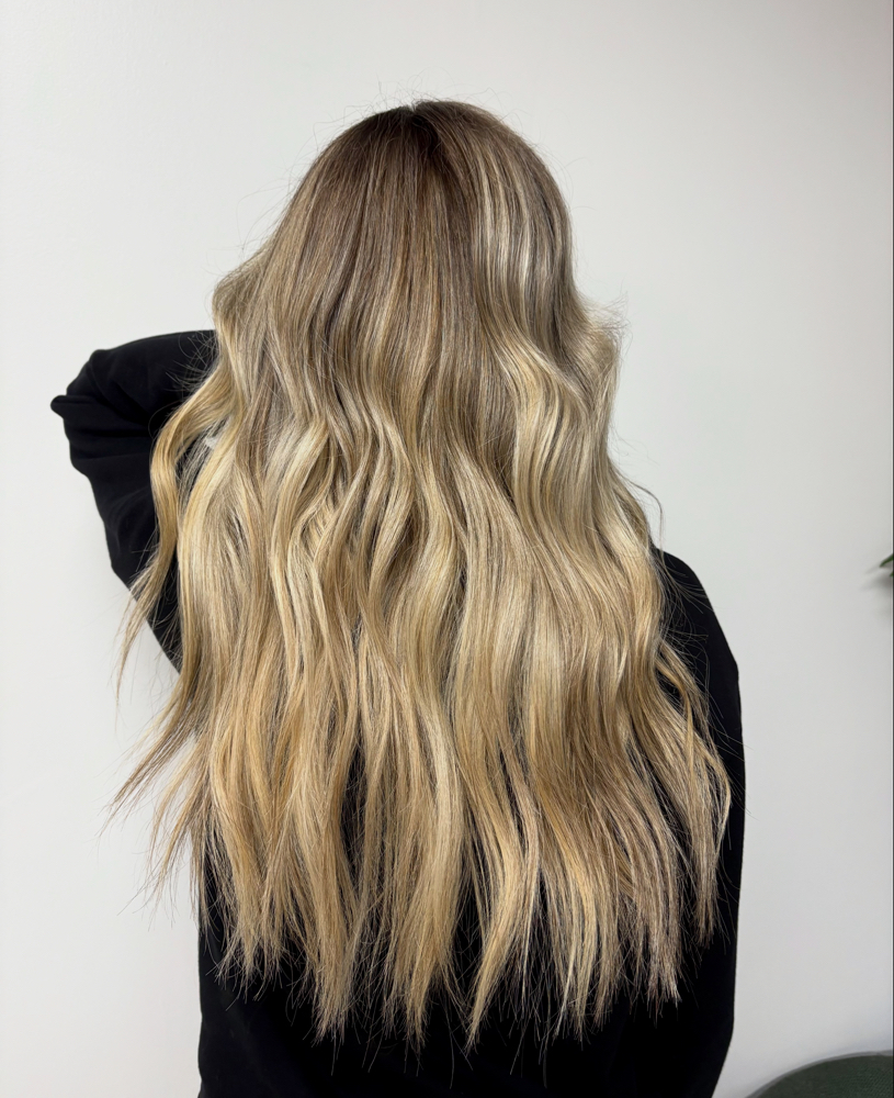 full blonding service at hairbykaleym in Kingsport, TN