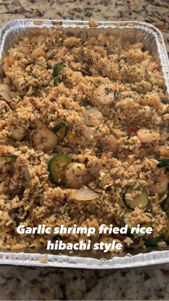 Family Hibachi Shrimp Fried Rice