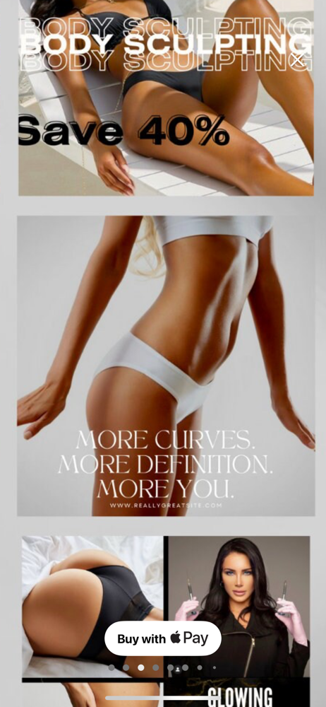 Spray tan contouring ADD ON
