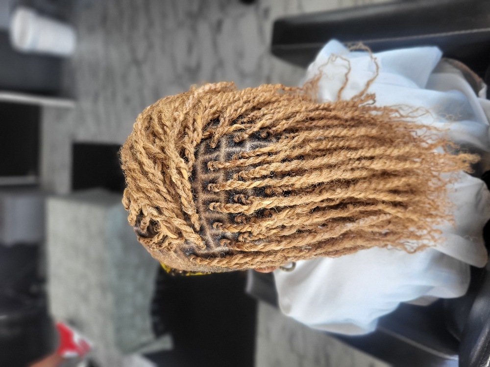 Kinky Twist (Half Head)