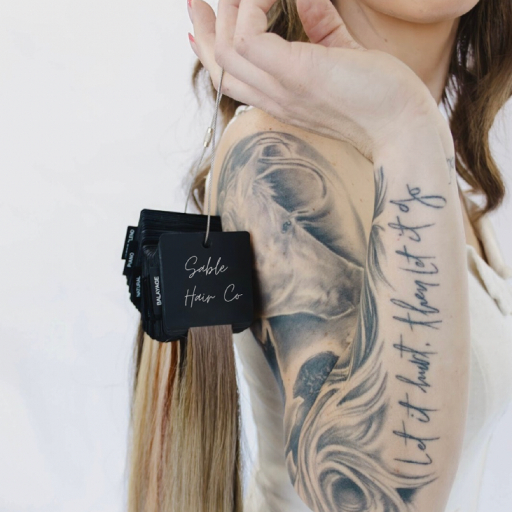 Tape-In Extension Removal at Sable Hair Co in Fayetteville, AR