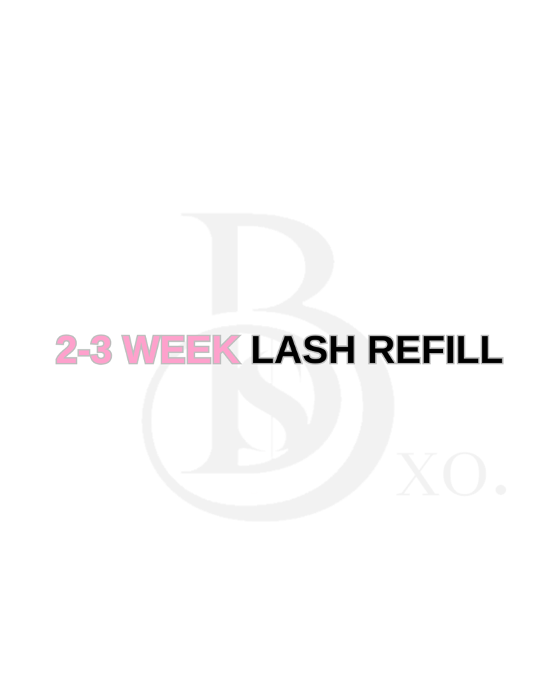 Lash Refill 2-3 Weeks