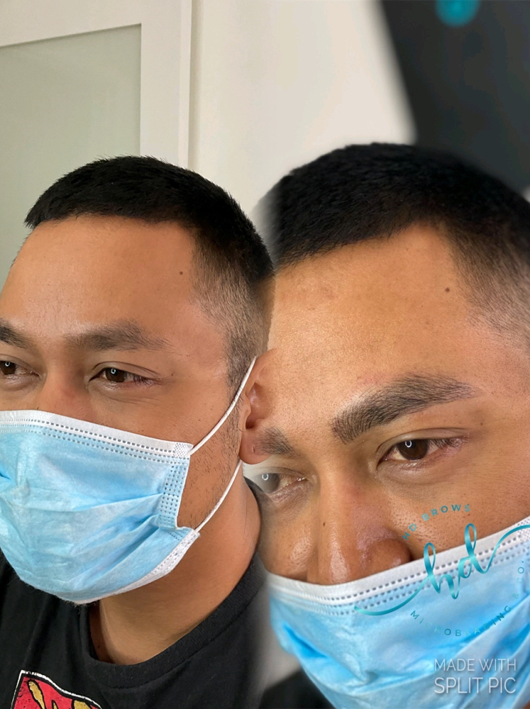 Mens Microblading