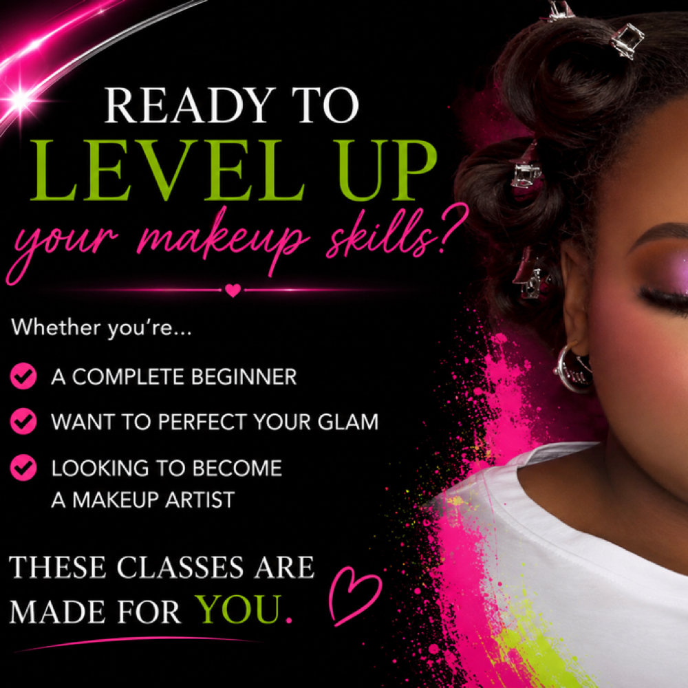 Glam 1on1 Session📓 at The PaintShop Co. in Baltimore, MD