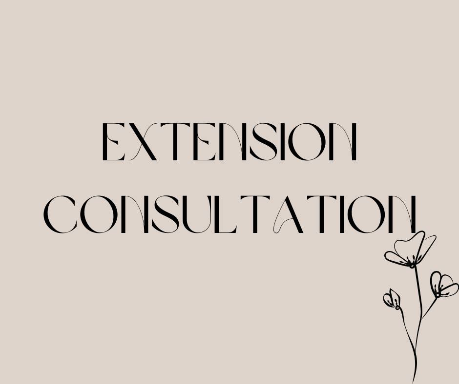 Extension Consultation