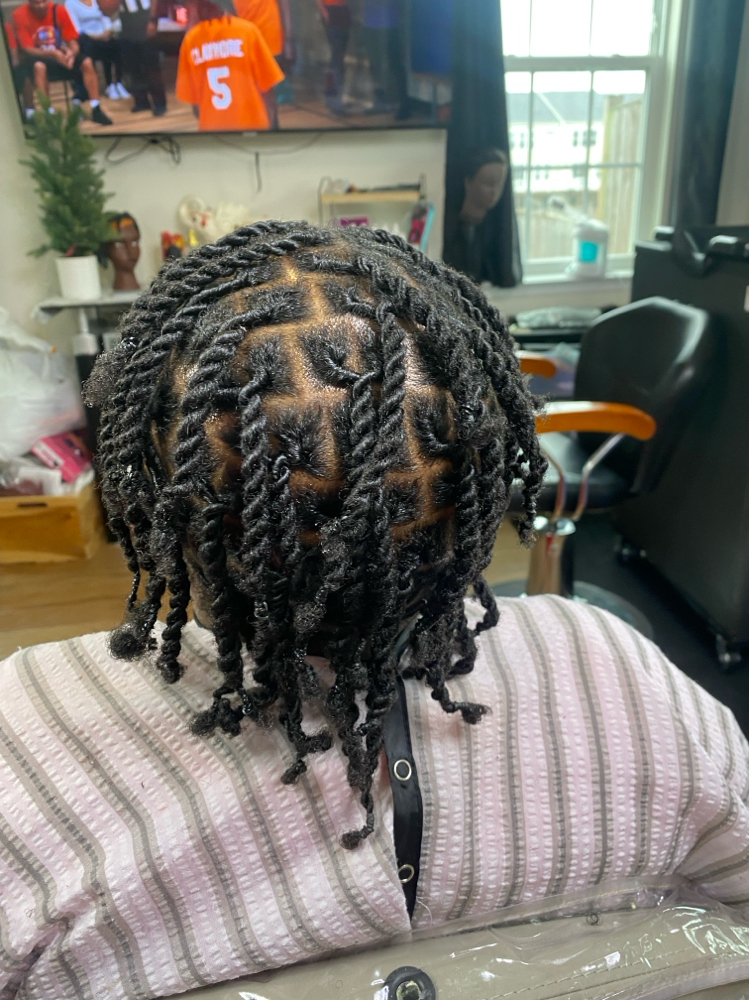 Kids Locs Retwist at U’Neek HairStoree, Hair Artistry Salon in Stafford, VA