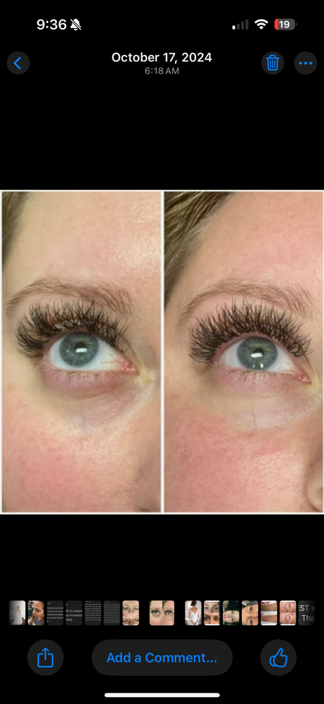 Lash Extension Refill at Merle Norman Wilson in wilson, NC