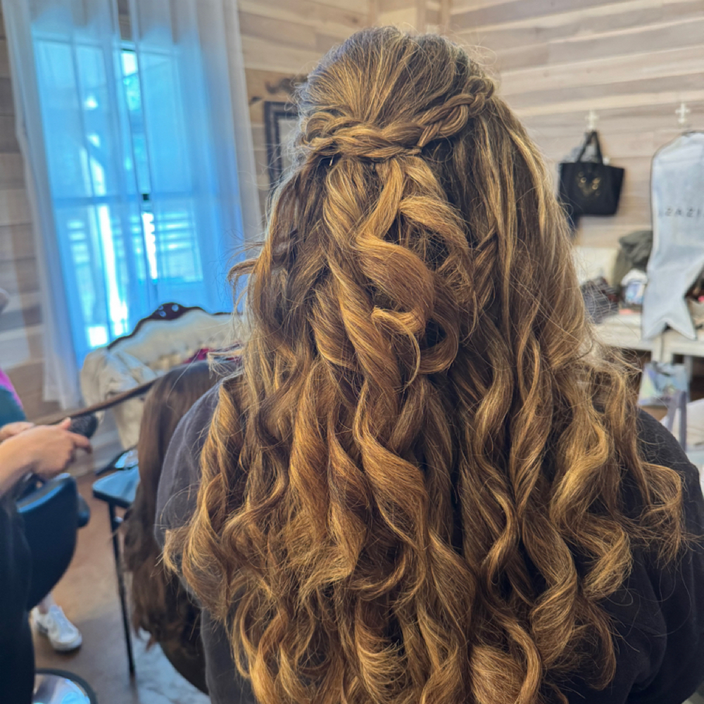 Bridesmaid Hair at K. McInnish Hair & Makeup