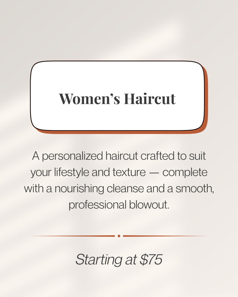 Women’s Haircut