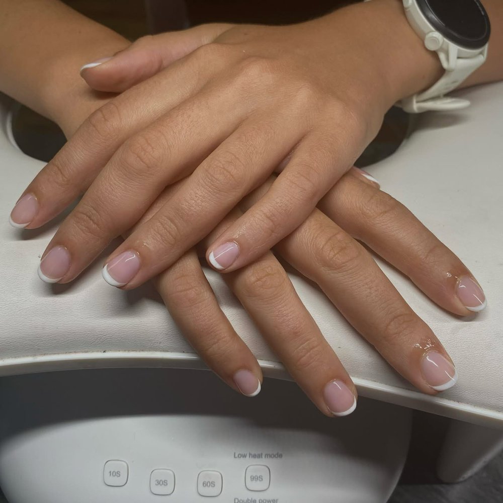 Rubber Base Manicure at ktaylornails in Johnson City, TN