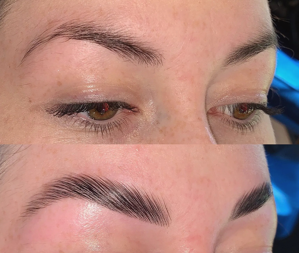 Eyebrow Lamination + Tint🪞 at Bombshell Salon And Spa in Paducah, KY