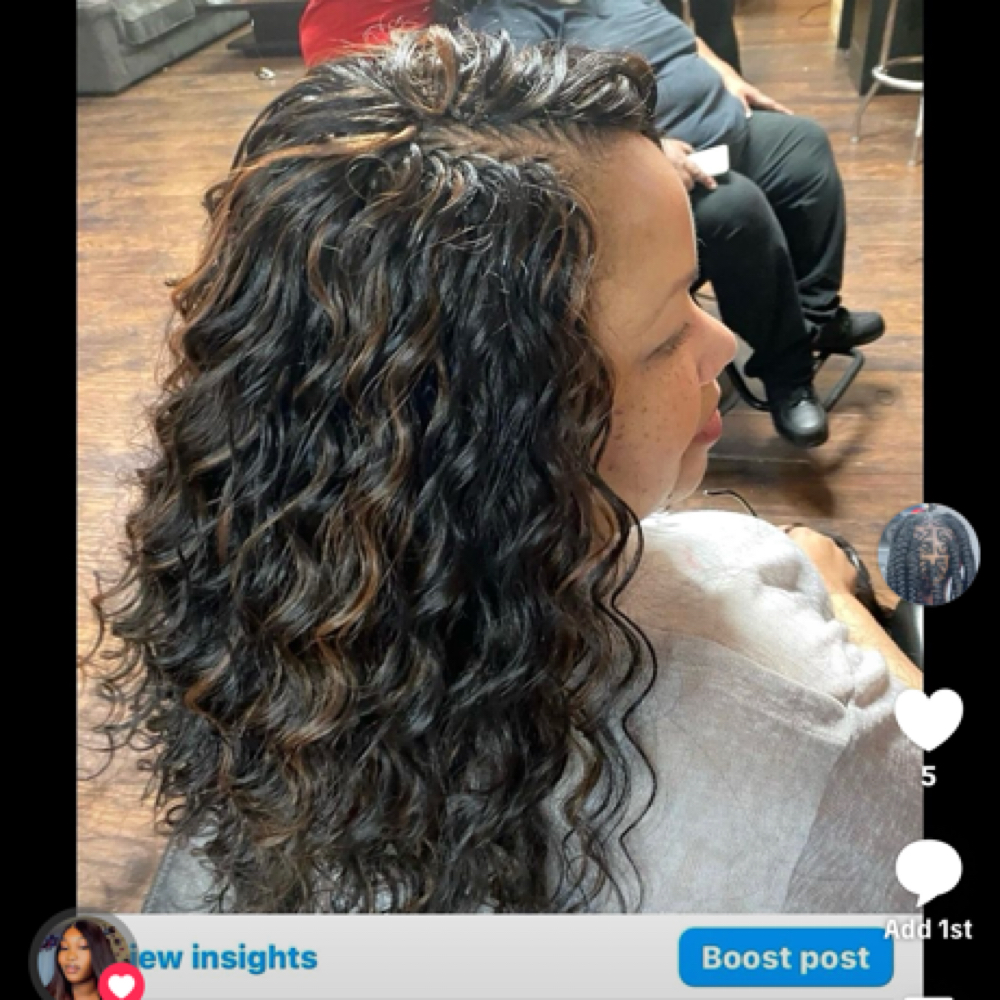 Tree Braids at Mame’s  hair braiding in Cordova, TN