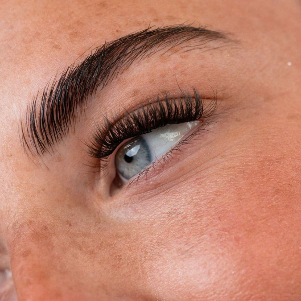 Lashes+eyebrows at Lilian Oliveira Aesthetician in Malden, MA